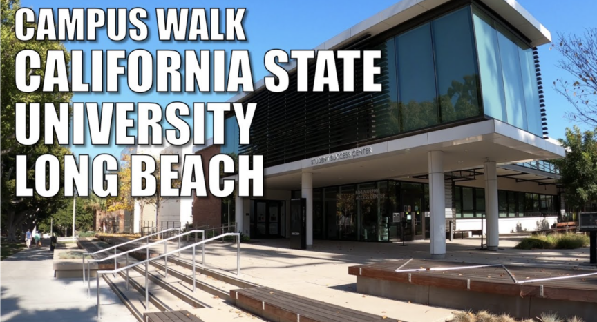 🎓GO BEACH! | WALKING CAL STATE LONG BEACH, CALIFORNIA