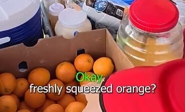  Fresh Orange Juice In Los Angeles, USA 🇺🇸